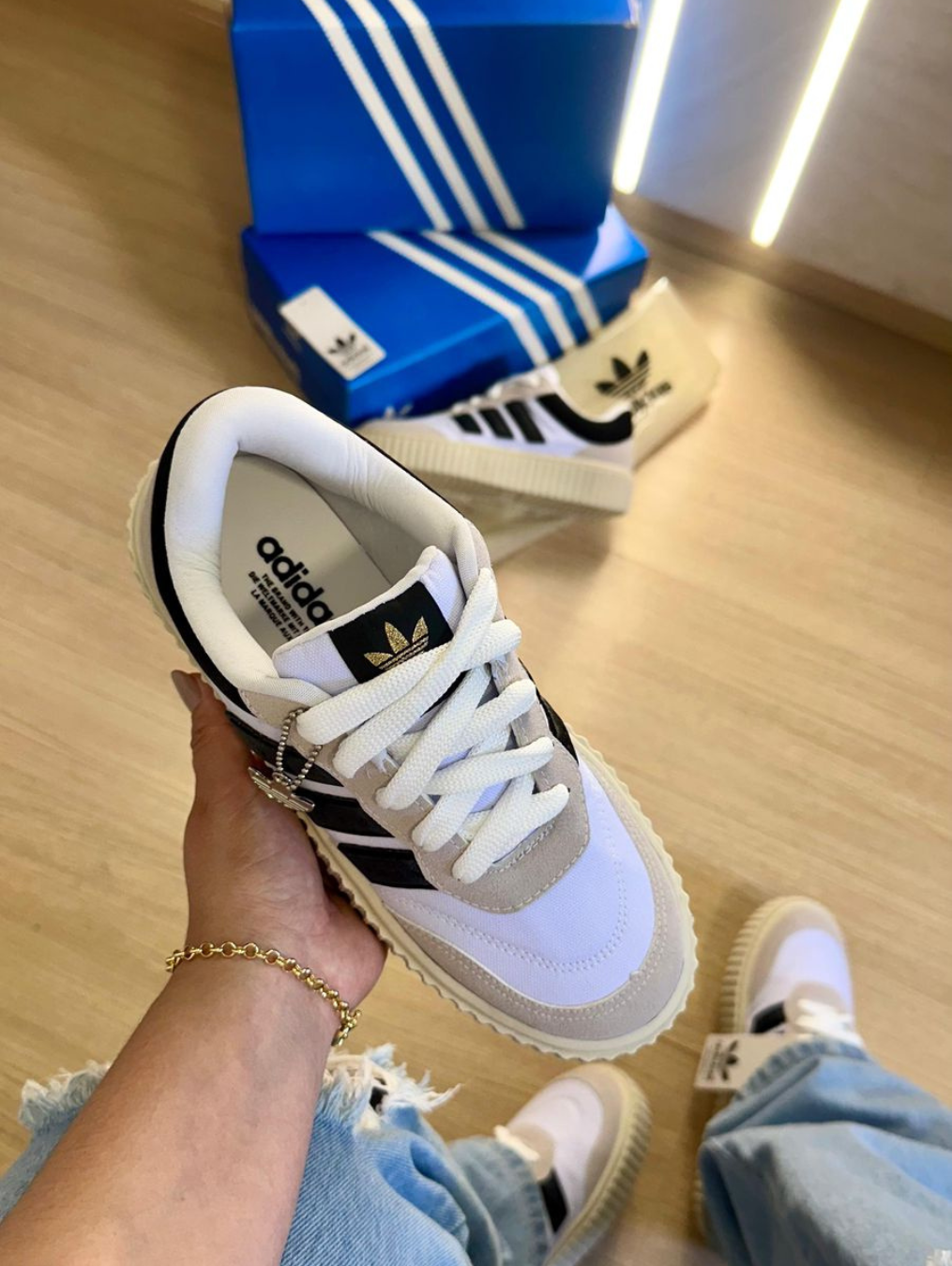 Adidas Space Branco – Linha Premium