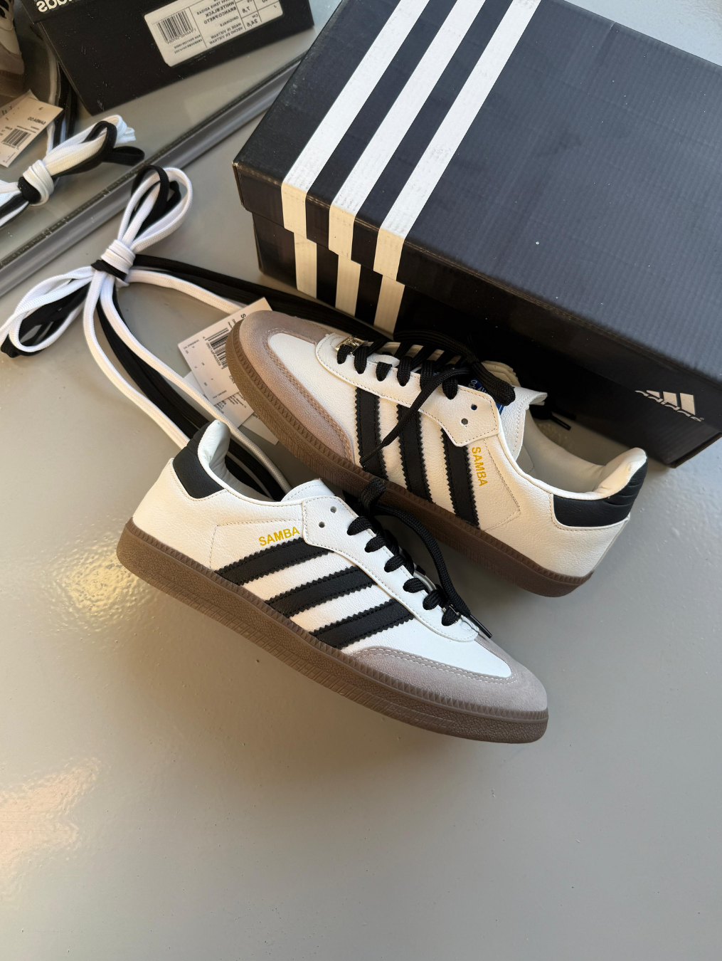 Tênis Adidas Samba OG Sintético – Linha Premium