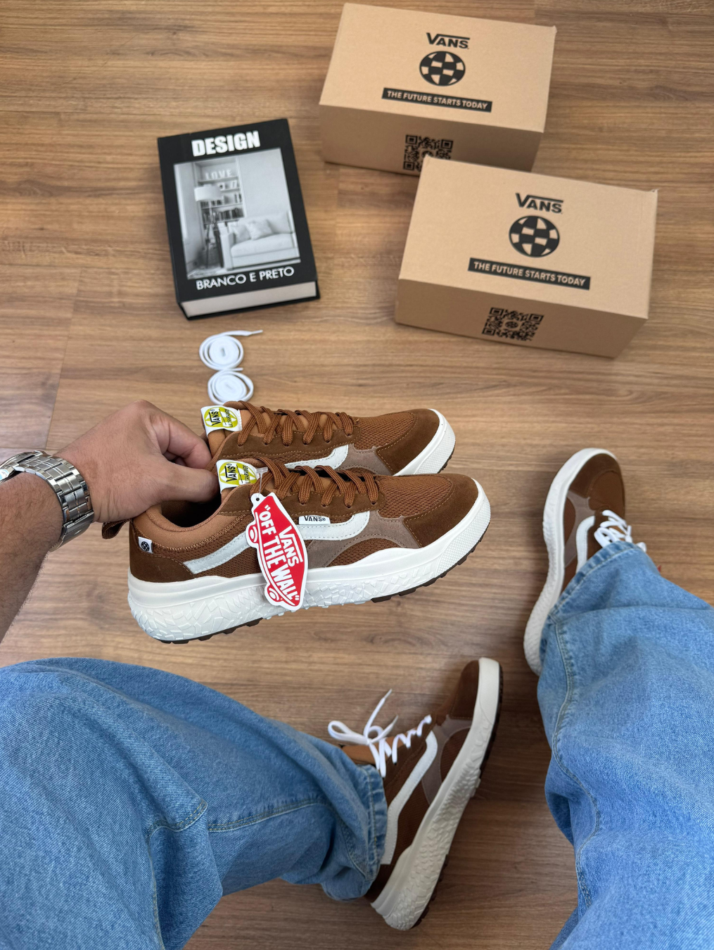 Tênis Vans Ultrarange Neo VR3 Marrom