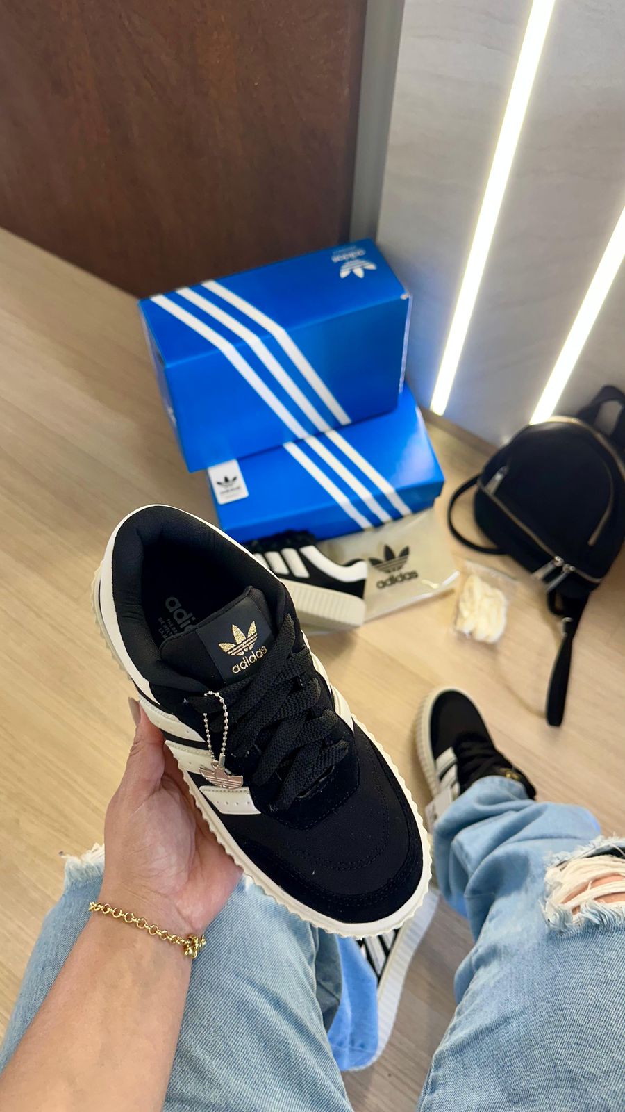 Adidas Space Preto – Linha Premium