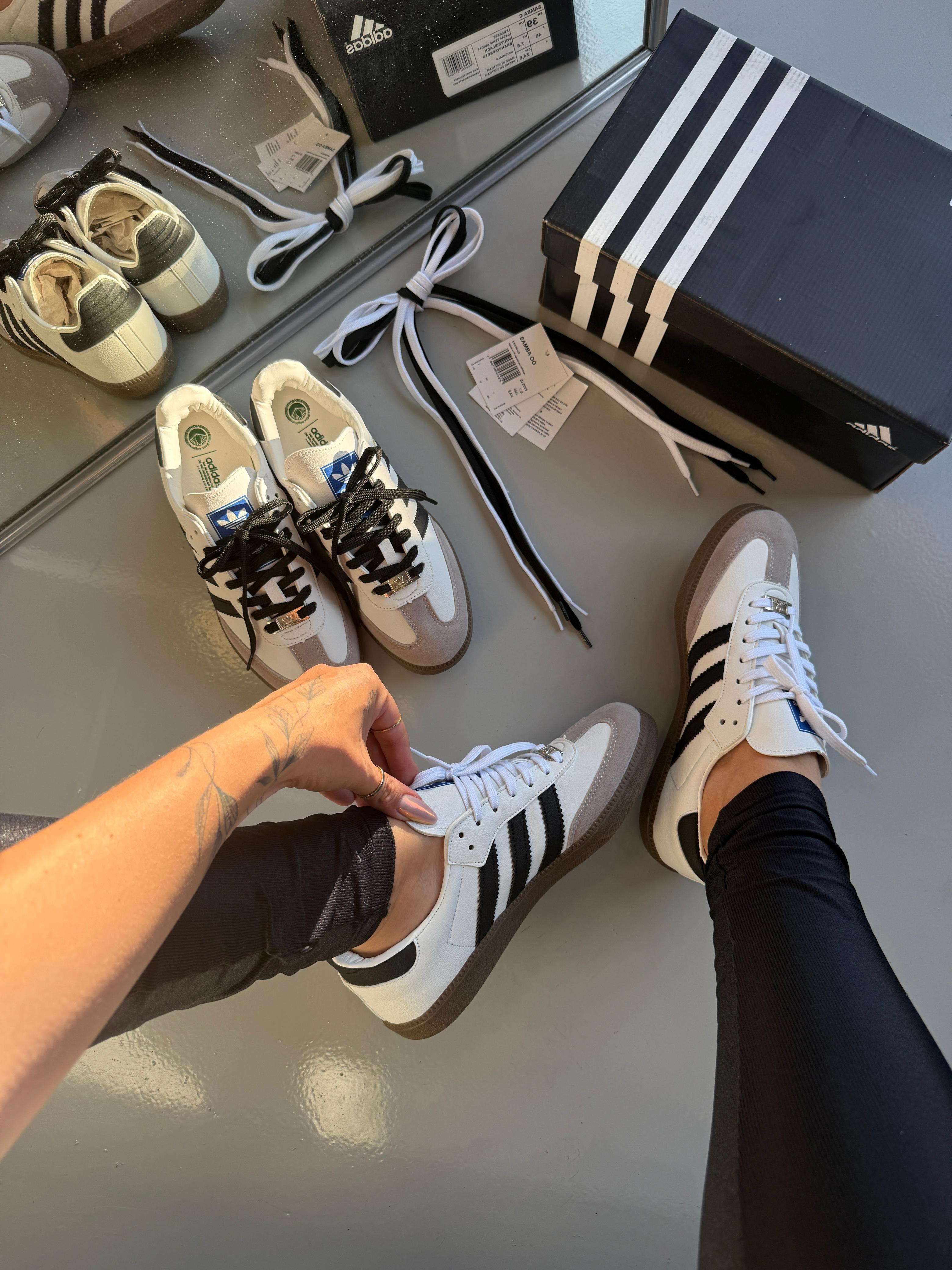 Tênis Adidas Samba OG Sintético – Linha Premium