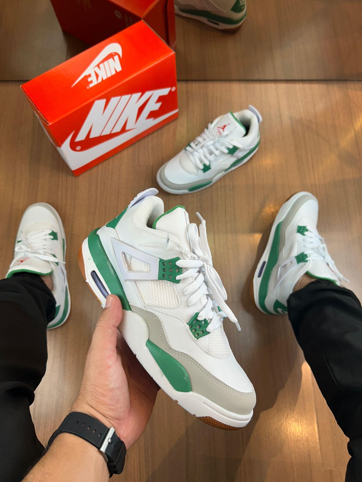 Tênis Nike Jordan 4 Verde