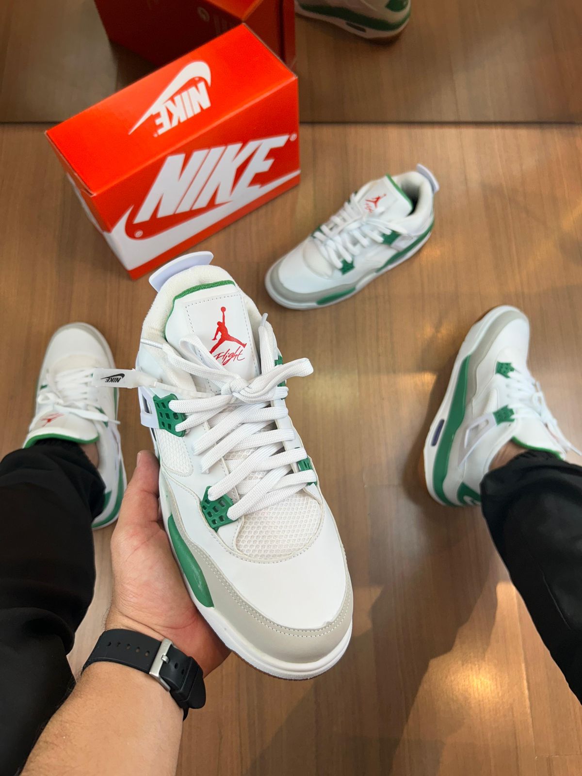 Tênis Nike Jordan 4 Verde